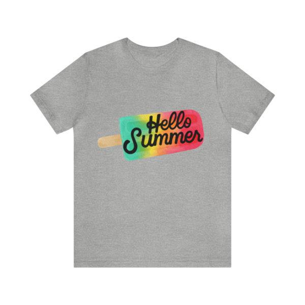 Summer Shirt, Hello Summer popsicle shirt, Summer shirts for women and men, Vacation shirt, summer vibes, tshirt graphic, sunshine shirt, sunset lover, - Image 37
