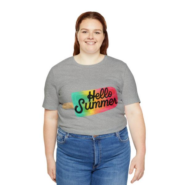 Summer Shirt, Hello Summer popsicle shirt, Summer shirts for women and men, Vacation shirt, summer vibes, tshirt graphic, sunshine shirt, sunset lover, - Image 43