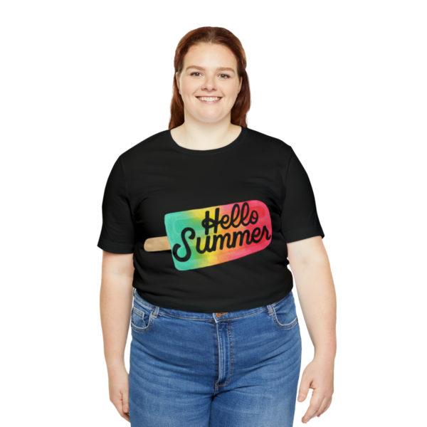Summer Shirt, Hello Summer popsicle shirt, Summer shirts for women and men, Vacation shirt, summer vibes, tshirt graphic, sunshine shirt, sunset lover, - Image 7