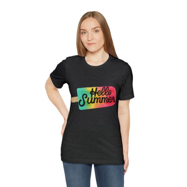 Summer Shirt, Hello Summer popsicle shirt, Summer shirts for women and men, Vacation shirt, summer vibes, tshirt graphic, sunshine shirt, sunset lover, - Image 53