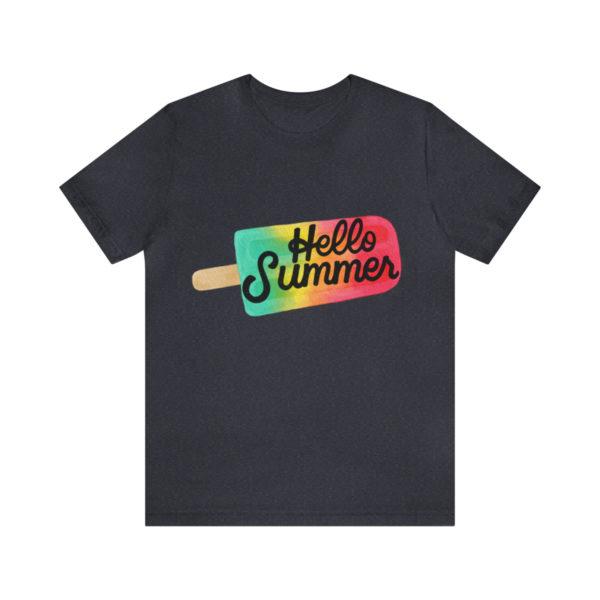 Summer Shirt, Hello Summer popsicle shirt, Summer shirts for women and men, Vacation shirt, summer vibes, tshirt graphic, sunshine shirt, sunset lover, - Image 61
