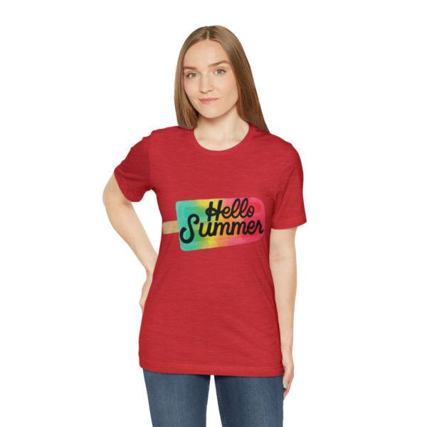 Summer Shirt, Hello Summer popsicle shirt, Summer shirts for women and men, Vacation shirt, summer vibes, tshirt graphic, sunshine shirt, sunset lover, - Image 101