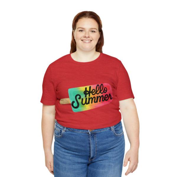 Summer Shirt, Hello Summer popsicle shirt, Summer shirts for women and men, Vacation shirt, summer vibes, tshirt graphic, sunshine shirt, sunset lover, - Image 103