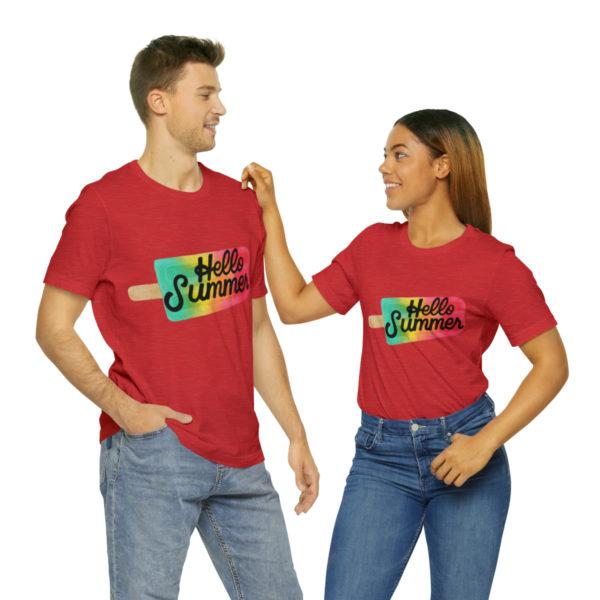 Summer Shirt, Hello Summer popsicle shirt, Summer shirts for women and men, Vacation shirt, summer vibes, tshirt graphic, sunshine shirt, sunset lover, - Image 106
