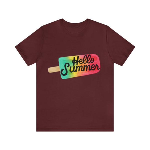 Summer Shirt, Hello Summer popsicle shirt, Summer shirts for women and men, Vacation shirt, summer vibes, tshirt graphic, sunshine shirt, sunset lover, - Image 73