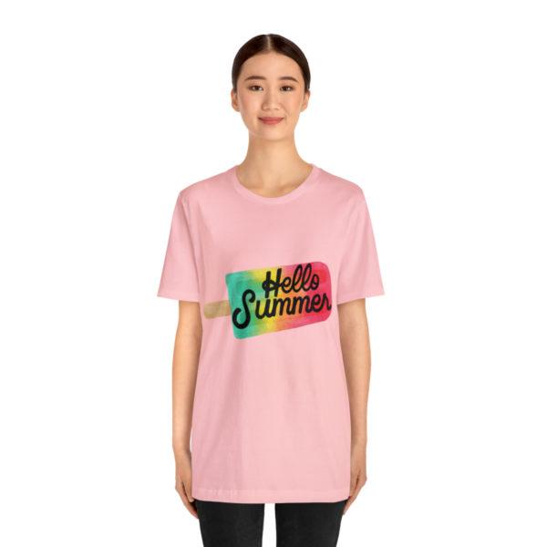 Summer Shirt, Hello Summer popsicle shirt, Summer shirts for women and men, Vacation shirt, summer vibes, tshirt graphic, sunshine shirt, sunset lover, - Image 87