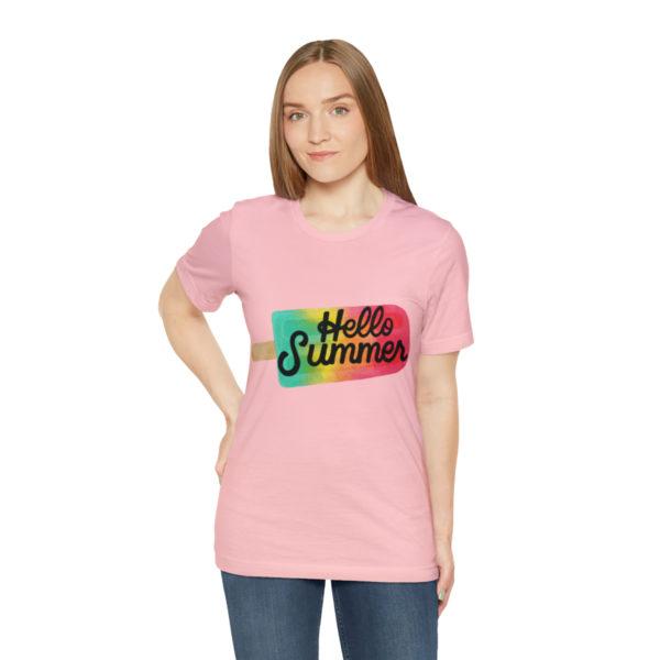 Summer Shirt, Hello Summer popsicle shirt, Summer shirts for women and men, Vacation shirt, summer vibes, tshirt graphic, sunshine shirt, sunset lover, - Image 89
