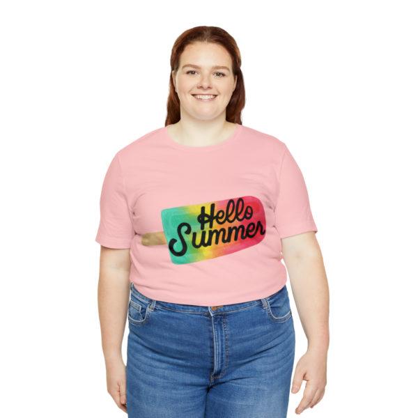 Summer Shirt, Hello Summer popsicle shirt, Summer shirts for women and men, Vacation shirt, summer vibes, tshirt graphic, sunshine shirt, sunset lover, - Image 91