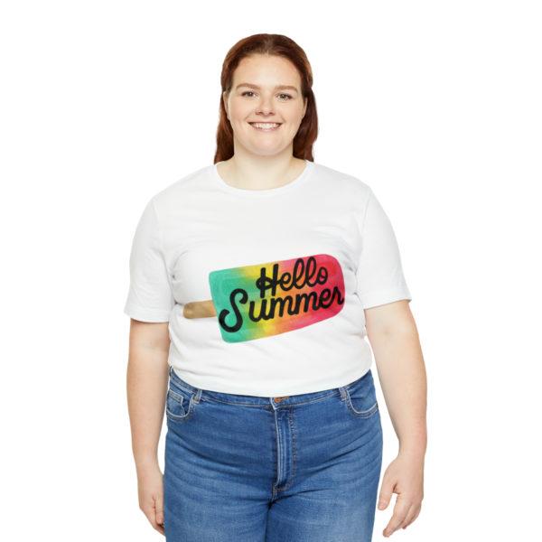 Summer Shirt, Hello Summer popsicle shirt, Summer shirts for women and men, Vacation shirt, summer vibes, tshirt graphic, sunshine shirt, sunset lover, - Image 19