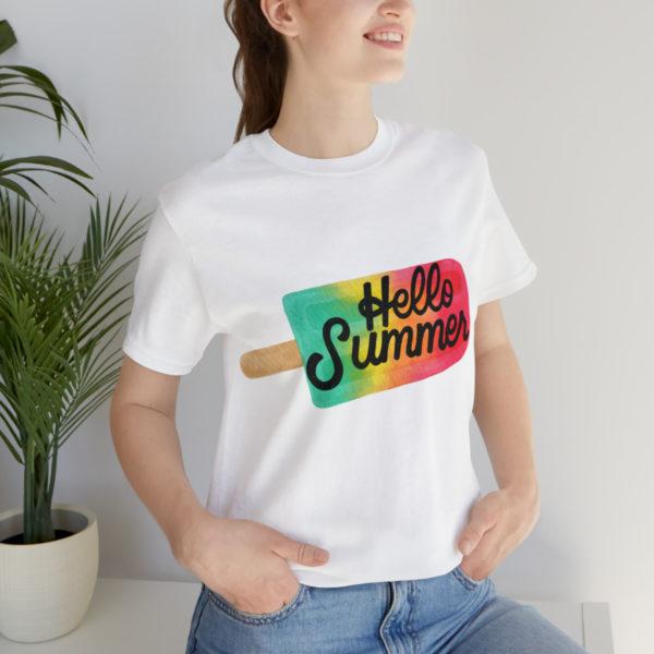 Summer Shirt, Hello Summer popsicle shirt, Summer shirts for women and men, Vacation shirt, summer vibes, tshirt graphic, sunshine shirt, sunset lover, - Image 21