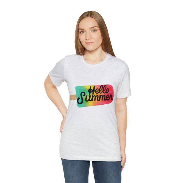 Summer Shirt, Hello Summer popsicle shirt, Summer shirts for women and men, Vacation shirt, summer vibes, tshirt graphic, sunshine shirt, sunset lover, - Image 29