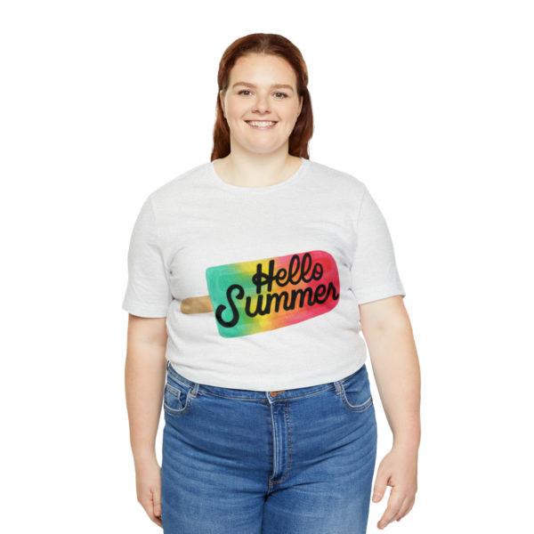 Summer Shirt, Hello Summer popsicle shirt, Summer shirts for women and men, Vacation shirt, summer vibes, tshirt graphic, sunshine shirt, sunset lover, - Image 31